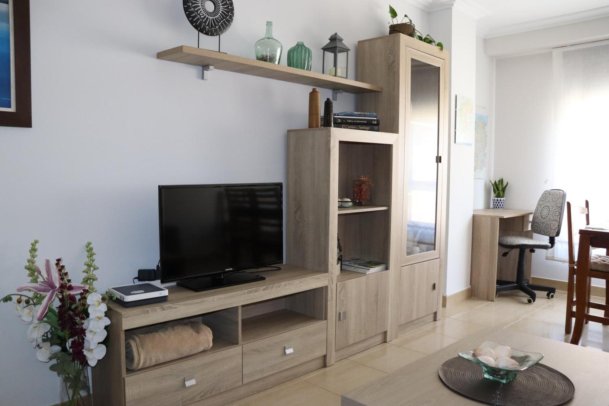 Ferienwohnung Piso Corazon De Las Rias Baixas Poio Exterior foto